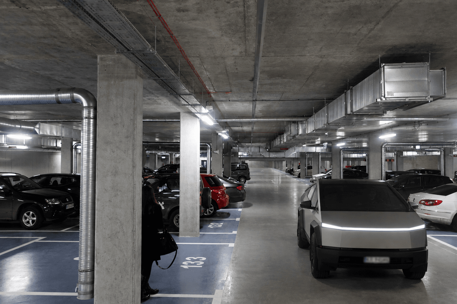 Tesla Cybertruck in Spain