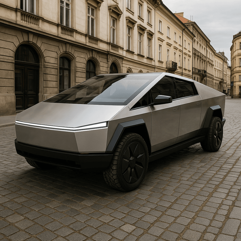 Tesla Cybertruck – tillgängliga modeller i Sverige