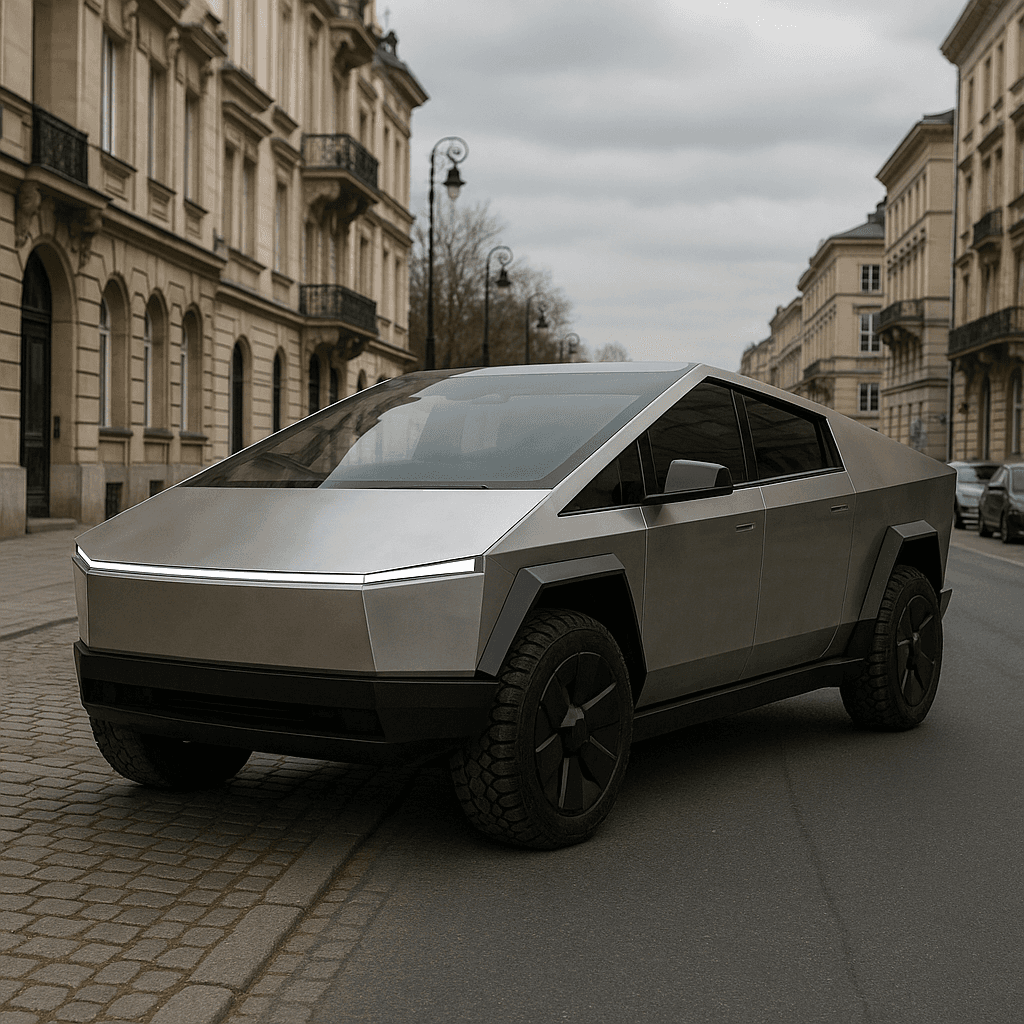 Assicurazione del Cybertruck in Polonia – cosa tenere a mente?