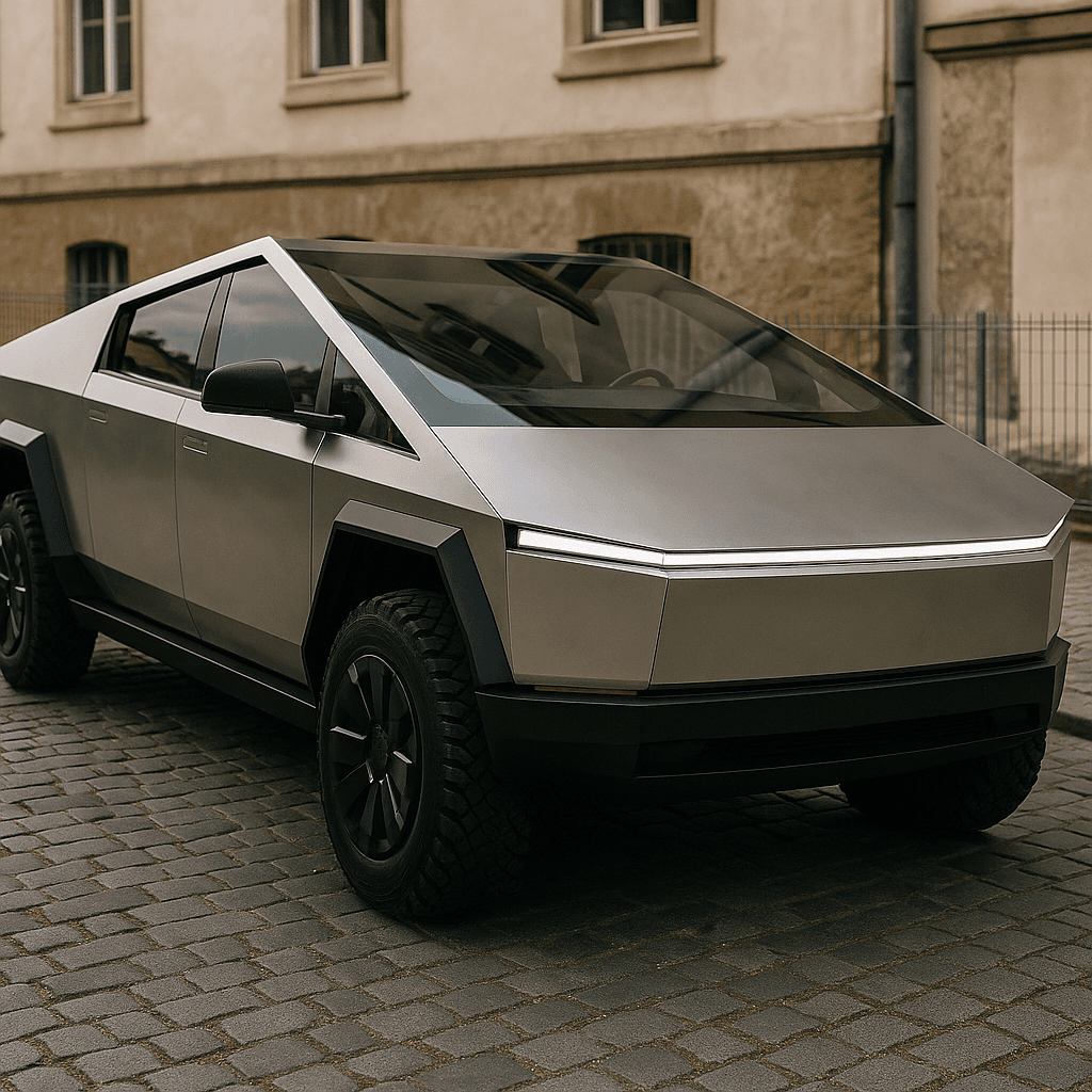 Jaké formality jsou spojeny s registrací Tesla Cybertruck?