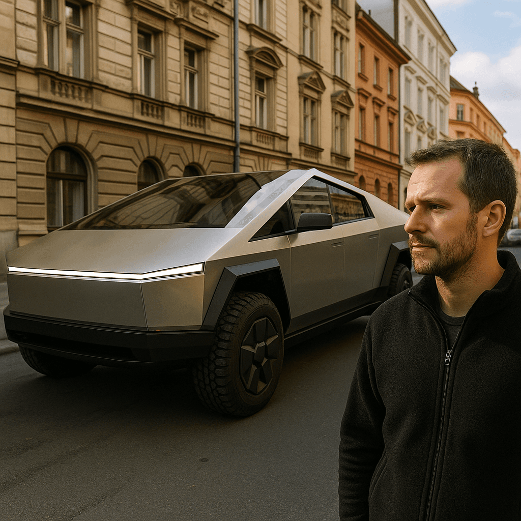 Mohu řídit Tesla Cybertruck v České republice? Odpovídáme na nejčastější dotazy